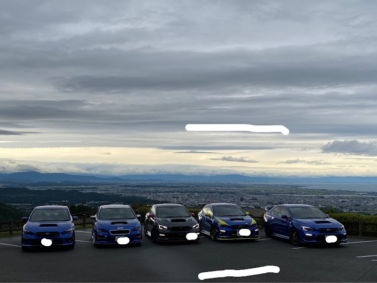 WRX STIのSUBARUオフ会・伊勢志摩スカイライン・峠プロジェクトに関するカスタム事例の投稿画像1枚目