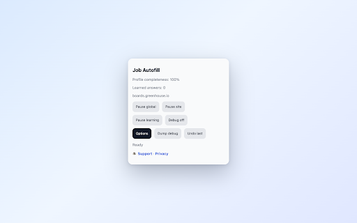 Job Application Autofill screenshot 3