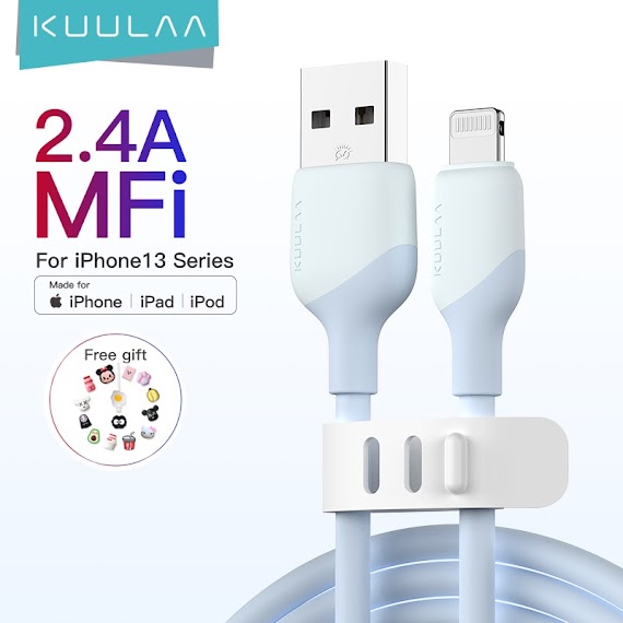 Kuulaa Dây Cáp Sạc Nhanh Mfiqc4.0 3.0 Kl - X59 30W Usb - A Sang Lightning Cho Iphone