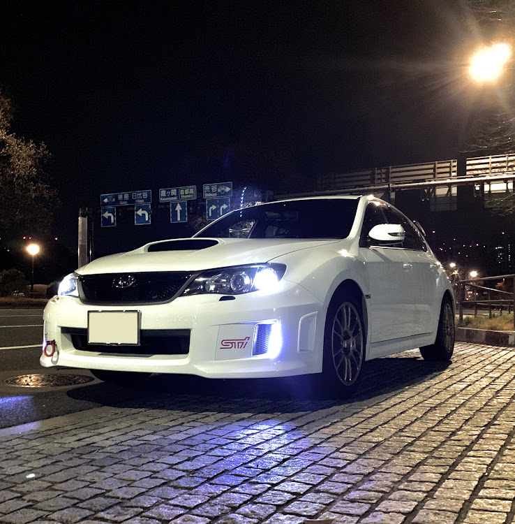 インプレッサ WRX STIのGRB・三宅坂・国立劇場前・皇居お堀・夜撮に関するカスタム事例の投稿画像1枚目