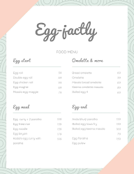 Egg-Jactly menu 1