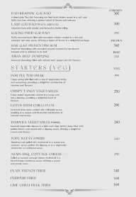 Cafe De Bangkok menu 2