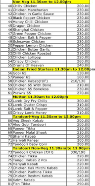 Thalassery Restaurant - Casa Picola Infosys menu 5