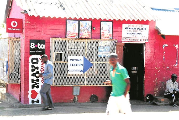 A spaza shop in Mzimhlophe, Soweto. Picture: SOWETAN