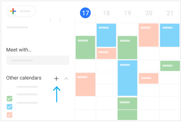 Download Google Calendar View Other Calendars Background