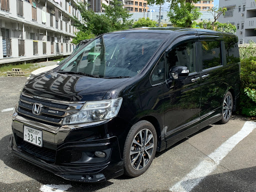 MUGEN RP8 ステップワゴンドアバイザーフロントのみ無限