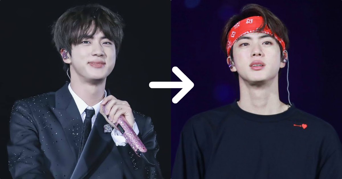 Here Are 5 Flavors of BTS's Jin From A Single Night of Love Yourself:  Speak Yourself [The Final] - Koreaboo