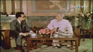 Image result for images for phóng viên phỏng vấn bác hồ 1966