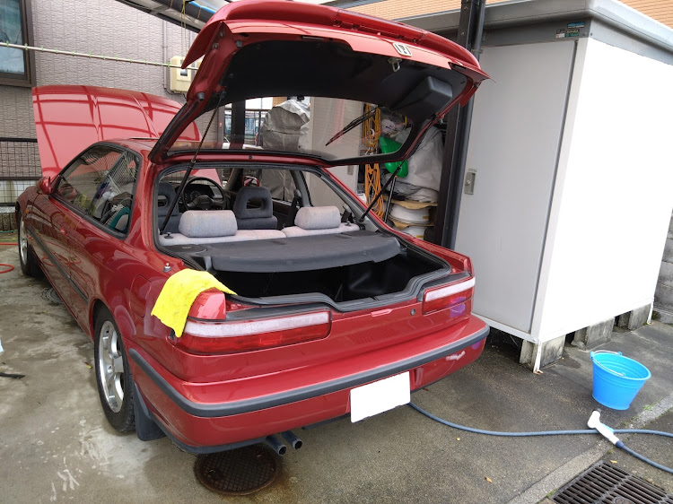 シビックタイプRのda６インテグラ・ホンダだらけ・洗車、コーティングに関するカスタム事例の投稿画像2枚目