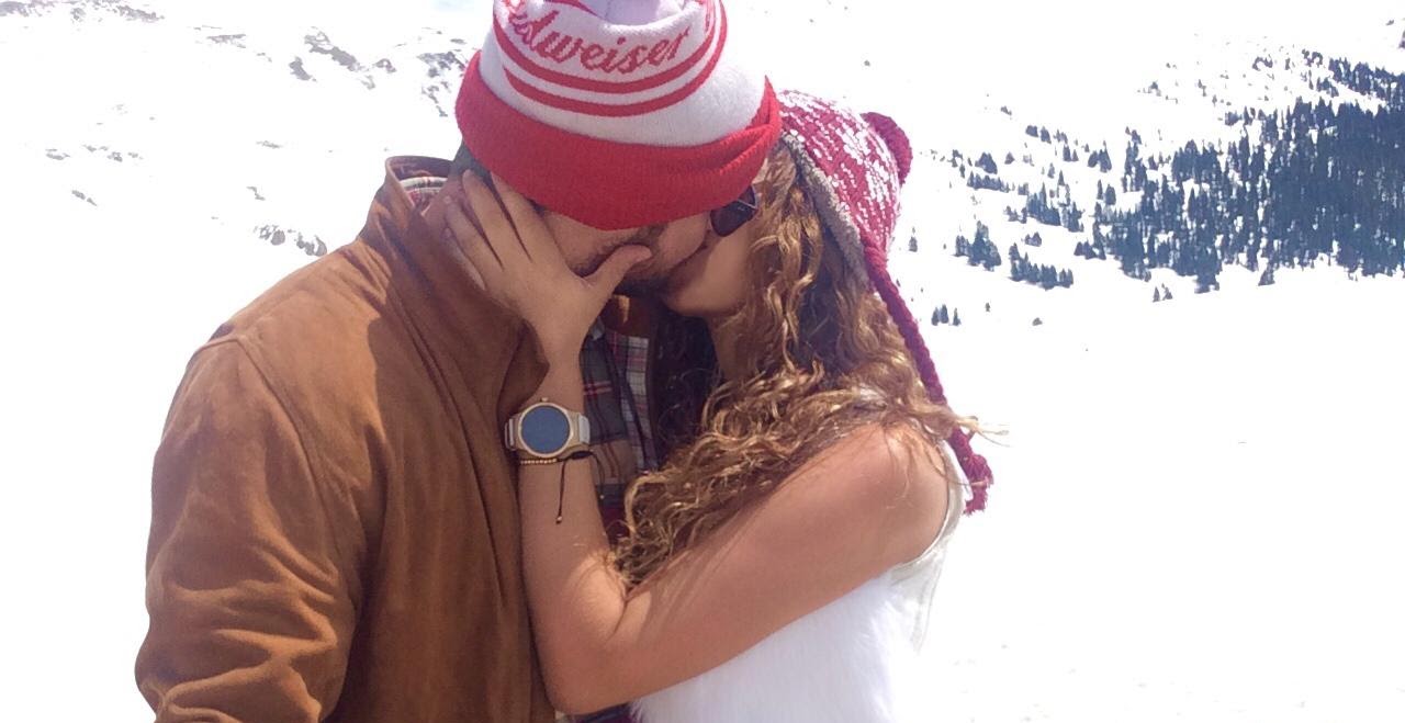 Mtns kissing