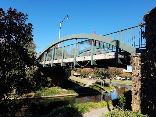 Riverwalk Bridge Land Run Monu