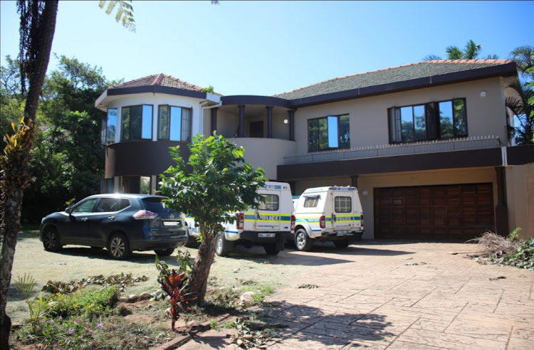 The Durban North home from which four women were rescued by police on Wednesday.