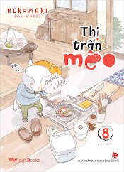 Sách - Thị Trấn Mèo - Tập 8 (Tặng Kèm Postcard)