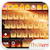 Golden Mars Emoji Keyboard icon