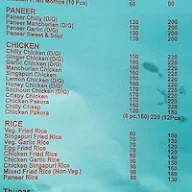 Chinu Chinese Fast Food & Snacks menu 5