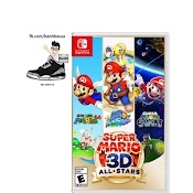 Super Mario 3D All Stars Trò Chơi Điện Tử Máy Nintendo Switch Mới 99% Gồm 3 Trò Trong 1 Băng