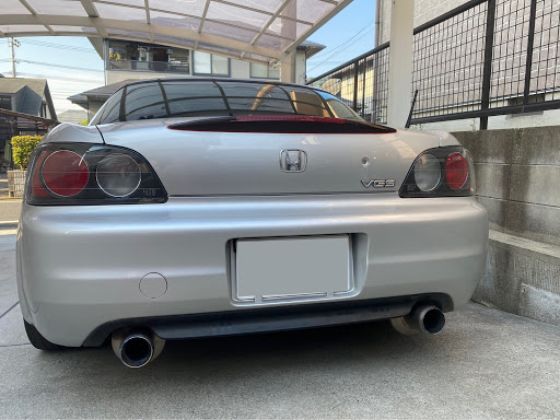 S2000のHONDA・S2000・マフラー交換・柿本改GT1.0Z・無限