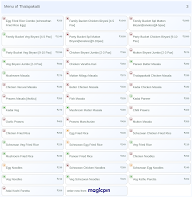 Thalapakatti menu 3