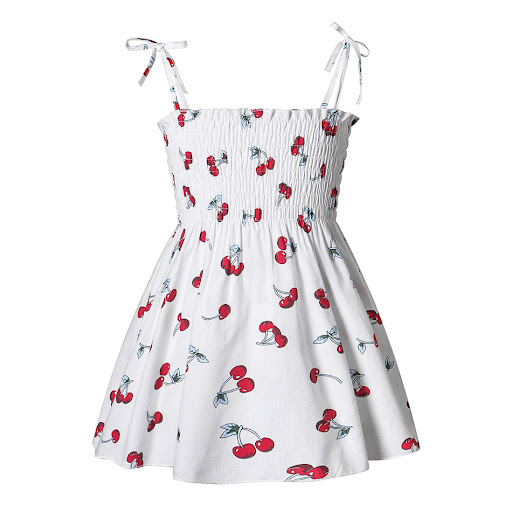 Title 6, Baby Girl Summer Cotton Dress Lightweight and b...