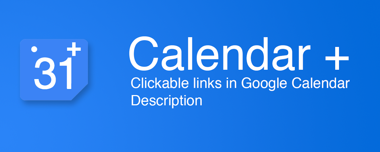 Calendar + for Google Chrome™ Preview image 2