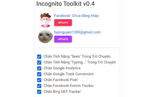 Incognito Toolkit