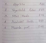 Bengaluru Brahmins Kitchen menu 1