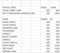 Darby's Pastries menu 2