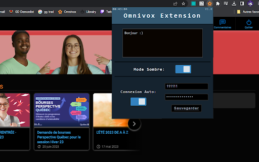 Omnivox Limoilou Extension