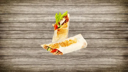 Cheesy Roasted Vegetable Wrap