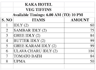Kaka Hotel menu 5
