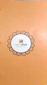 SpiceKlub menu 1