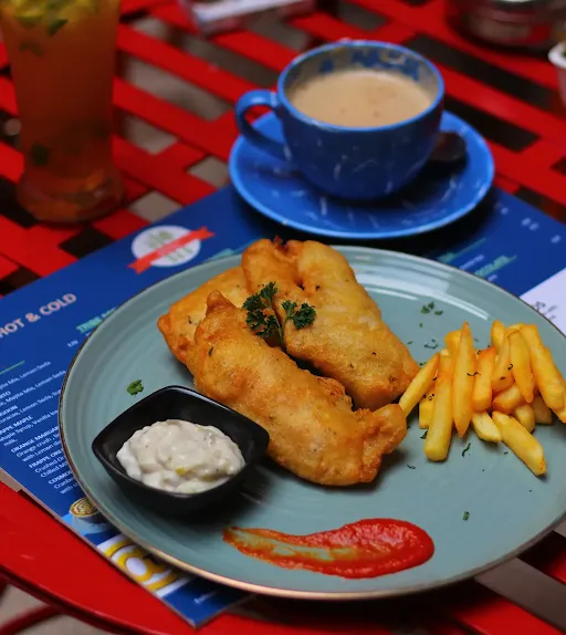 Crispy Fish Fillets With Lemon Garlic Aioli