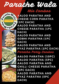 Parathe Wala menu 1