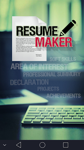 Resume Maker