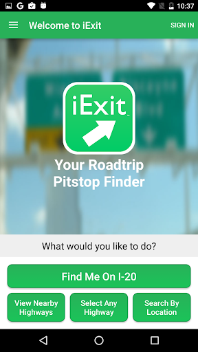 iExit Interstate Exit Guide