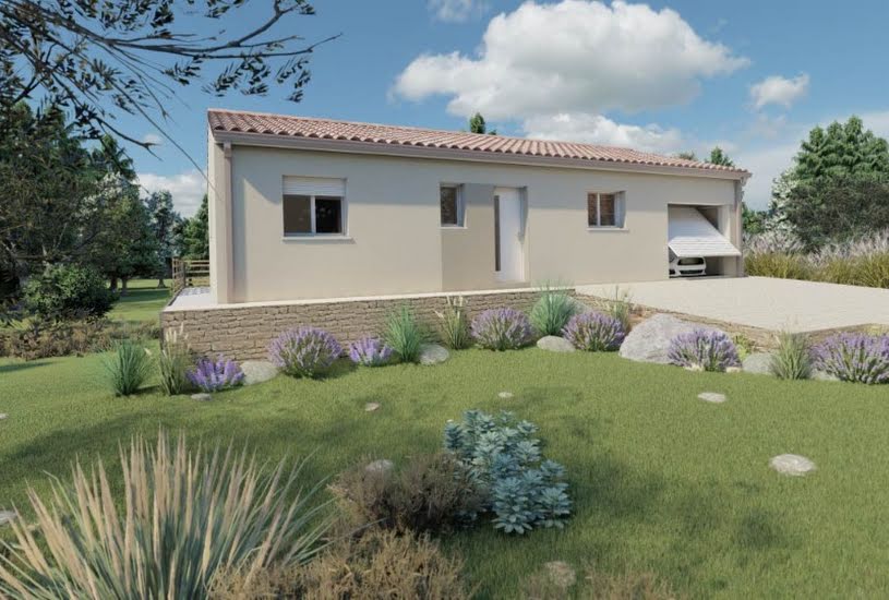  Vente Terrain + Maison - Terrain : 778m² - Maison : 80m² à Gauriaguet (33240) 