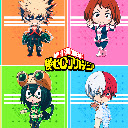 My Hero Academia Chibi 1920x1080 Chrome extension download