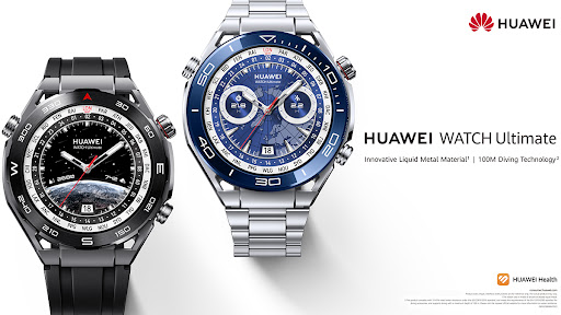 The Huawei Watch Ultimate.