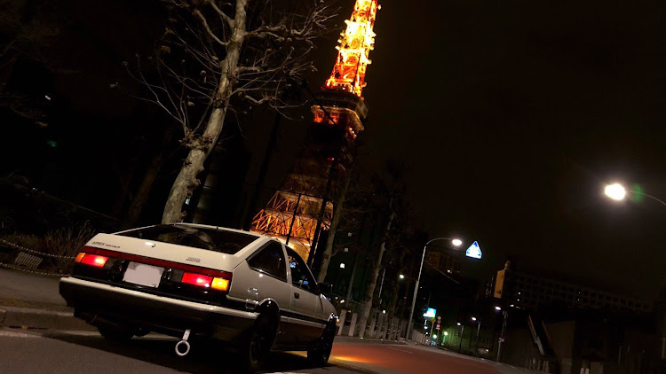 スプリンタートレノのドライブ・洗車・東京・実質イルミネーションに関するカスタム事例の投稿画像2枚目