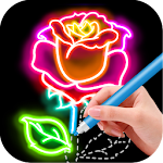 Cover Image of Download Draw Glow Flower 1.0.12 APK