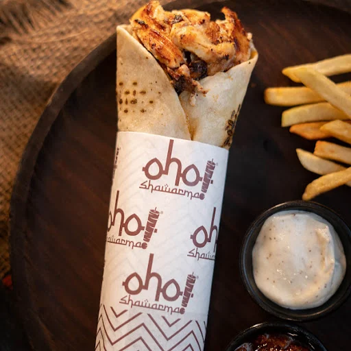 Chicken Overloaded Shawarma (No Veggies)