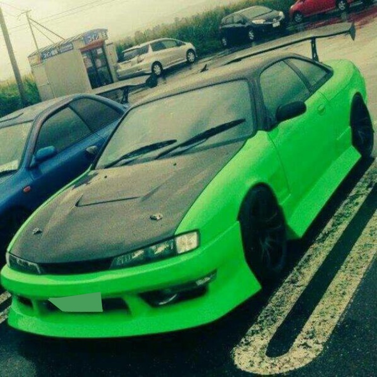 シルビアの#シルビア・フロントバンパー塗装・#バンパー修理・s14後期、シルビアに関するカスタム事例の投稿画像1枚目