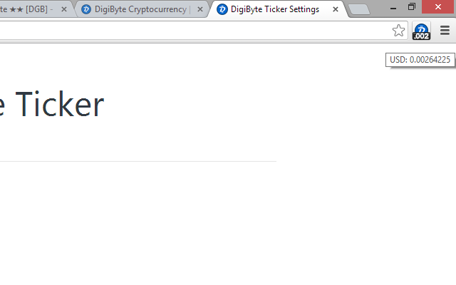 DigiByte Ticker Preview image 0