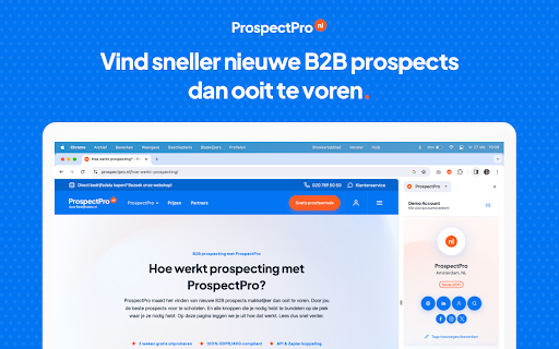 ProspectPro - B2B prospecting (NL)