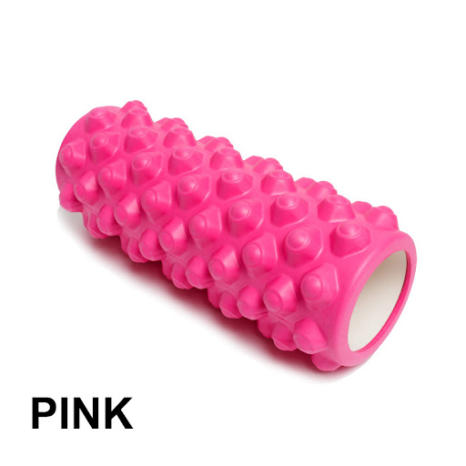 Title 4, Concentric Circle Yoga Pillar Foam Roller for M...
