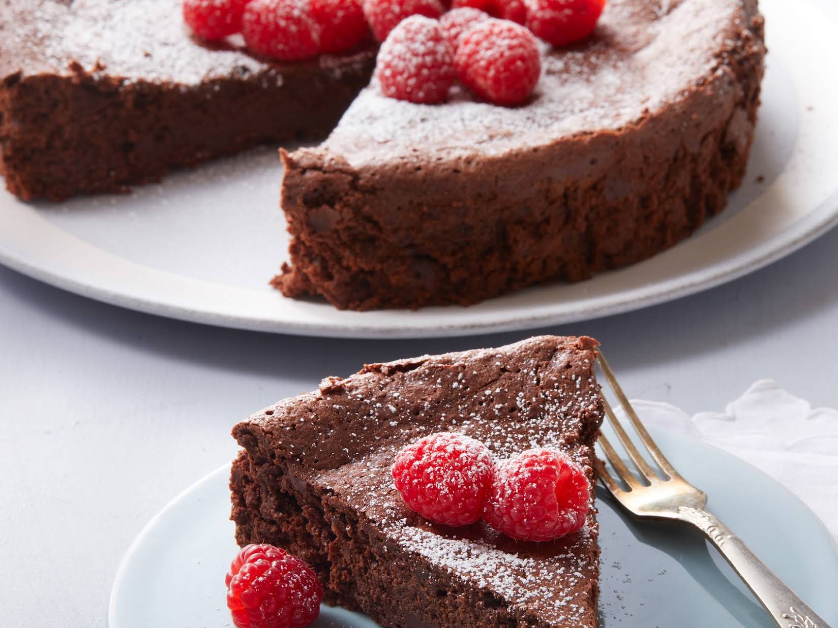 Chocolate Raspberry Cake - Supper in the Suburbs