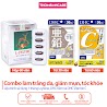 Combo Làm Trắng Da, Tóc Khỏe L Cystine 60V, Kẽm Dhc 30V, Dhc Vitamin C 60V Cho Người Bị Mụn Vitamin C Dhc L Cystine - Thomsoncare