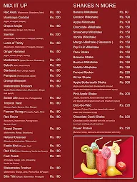 Balaji Fast Food & Juice Center menu 1