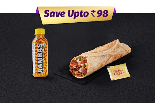 (Newly Launched) Chilli Garlic Manchurian Wrap & Mango Delight Meal