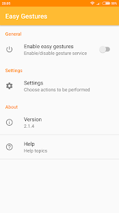 Easy Gestures - Fingerprint gesture app 2.1.8 APK + Мод (Бесконечные деньги) за Android